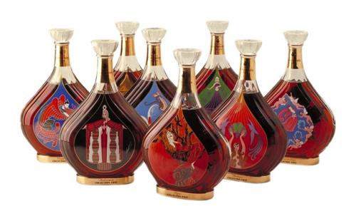 Courvoisier Erte cognac collection