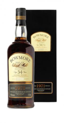 Bowmore 1971 34 Year Old Sherry Cask