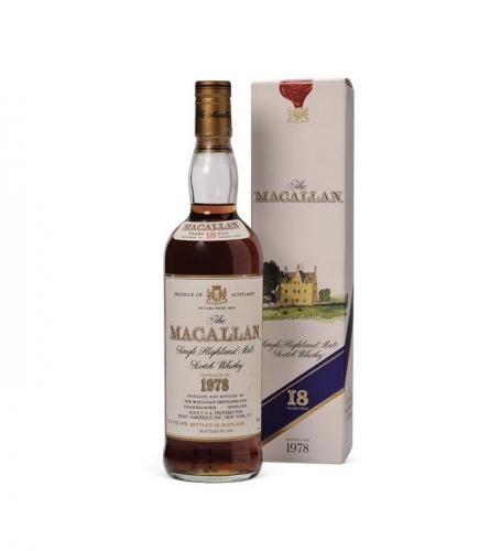 Macallan 1978 18 Year Old