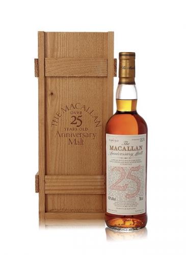 Macallan 1968 25 Year Old Anniversary Malt