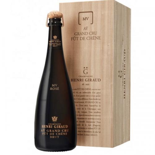 Label of Henri Giraud Fut de Chene MV Ay parcel