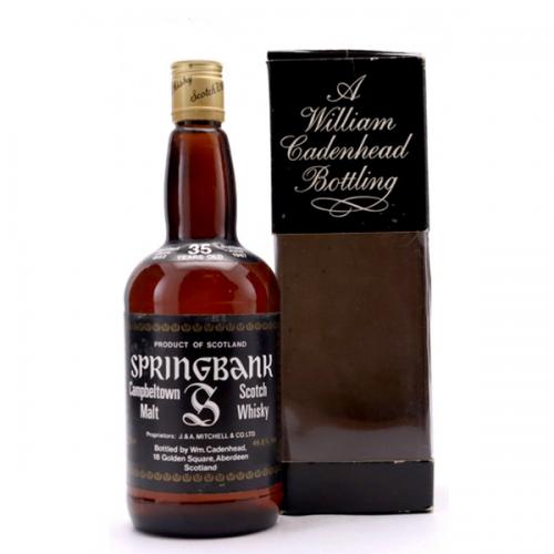 Springbank 1952 Cadenhead's 35 Year Old