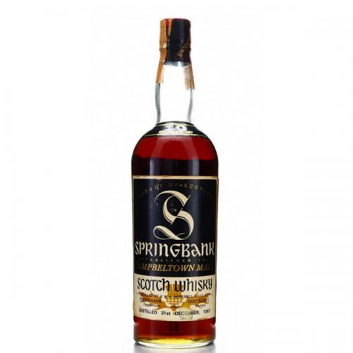 Springbank 1967 Single Cask 10 Year Old #3129
