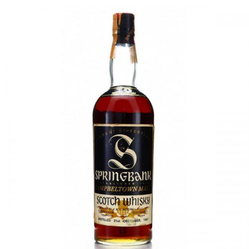 Springbank 1967 Single Cask 10 Year Old #3129