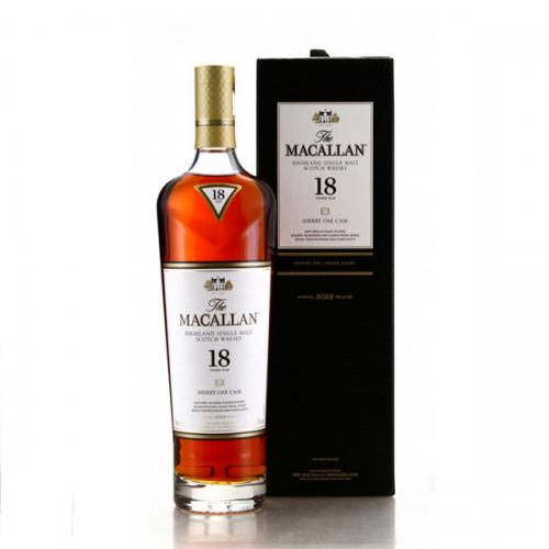 Macallan 18 Year Old Sherry Oak 2022