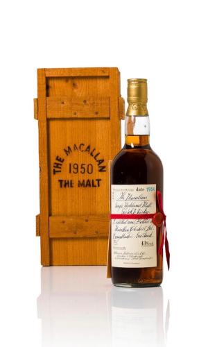 Macallan G&M Red Ribbon 1950