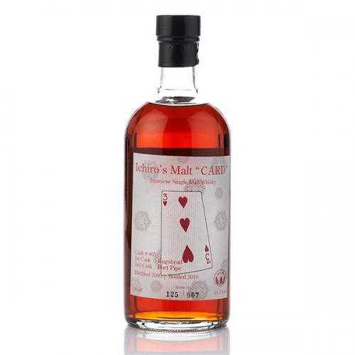 Hanyu Ichiro's Malt Card three of hearts