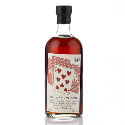 Hanyu Ichiro's Malt Card eight of Hearts