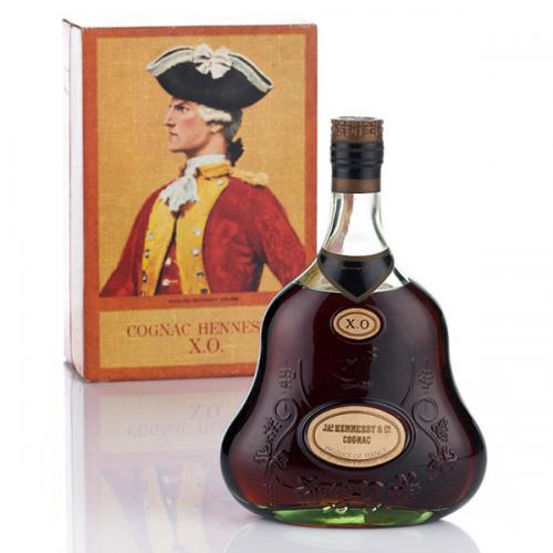 Cognac Hennessy XO 1970s parcel